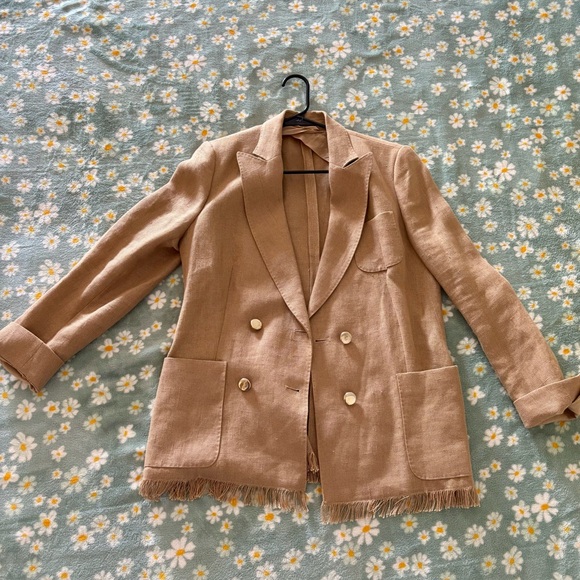 MaxMara Linen Blazer - Picture 1 of 7